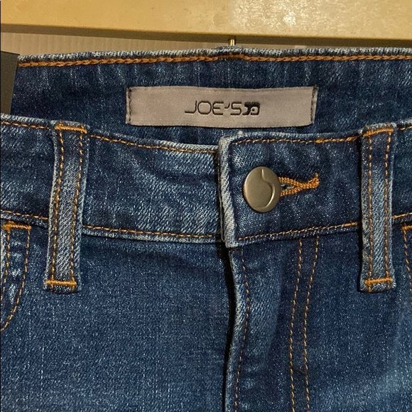 Joe's Jeans Blue Mid-Rise Jean Shorts - Picture 4 of 7